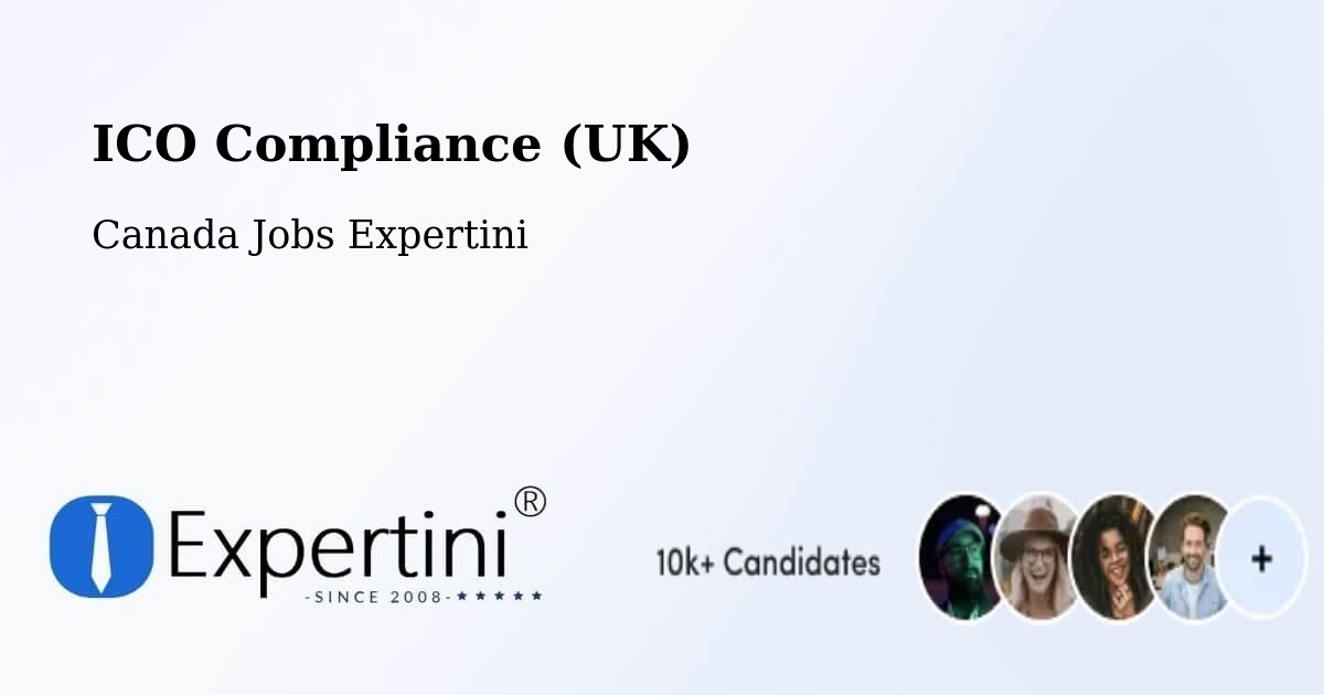 UK Data Protection & ICO Compliance – Toronto - Canada Jobs Expertini